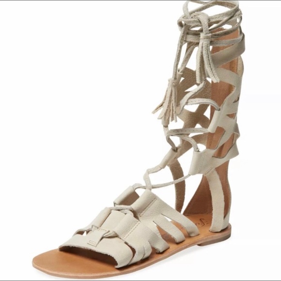 Free People Bone Mesa Verde Tall Gladiator Sandal - Picture 2 of 7